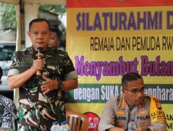 Danramil Jatinegara, Kapolsek Jatinegara Bersama Muspika Hadiri Deklarasi Damai Para Remaja, Pemuda RW 01,02,03,04 dan 06 Kel. Cibesut
