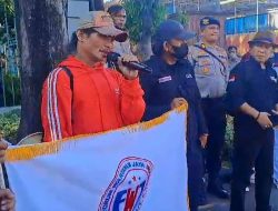 Ratusan Wartawan Demo Walikota Jakut, Ini Tuntutan FWJ Indonesia
