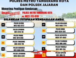 Lebaran Idul fitri 1445 H/ 2024 M, Polres Metro Tangerang Kota Buka Layanan Penitipan Kendaraan Gratis dan Lakukan Patroli Rumah Kosong