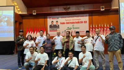 Relawan Bara JP Gelar Bukber dan Santunan Yatim Piatu Sebagai Rasa Syukur Kemenangan Prabowo Gibran