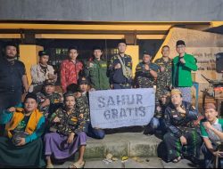 Makan Sahur Bareng Ansor Bersama Warga Pamulang Tangsel