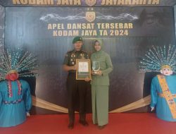 Harumkan Nama Kodim 0505/JT, Danramil 02/Matraman Terima Penghargaan dari Pangdam Jaya