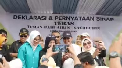 Airin dan Calon Walikota Tangerang Sachrudin, Mendapatkan Tambahan Amunisi Jelang Pilkada