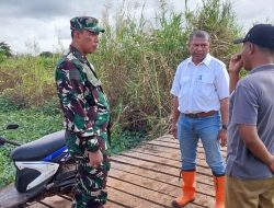 Dansatgas Hanpangan TNI AD Tinjau Irigasi dan Kesiapan Lahan Tanam