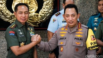 Survei Litbang Kompas: TNI-Polri Menjadi 2 Lembaga Dengan Citra Positif Teratas