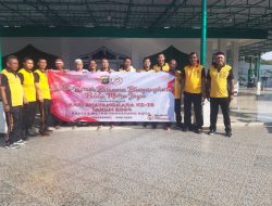Polisi Sebar Ribuan Paket Sembako dan Bakti Religi di Tempat Ibadah Jelang Hari Bhayangkara ke-78 di Tangerang