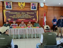 PPS Kelurahan Angke Melantik 93 Petugas Pemutakhiran Data Pemilih (Pantarlih) Pemilihan Gubernur dan Wakil Gubernur Provinsi DKI Jakarta Tahun 2024