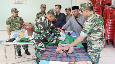 Serbuan Teritorial Kembali di Galakan oleh Kodim 0503/Jakarta Barat “Bakti Sosial Sunatan Gratis Door To Door”