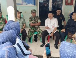 Danramil 02/Tambora Kodim 0503/JB Sosialisasi Bersama Tiga Pilar Kelurahan Angke, Bahaya Judi Online Kepada Warga