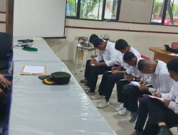 Spotting dan Sosialisasi Penjaringan Calon Secaba PK TNI AD TA. 2024 di SMKN 36 Kalibaru Cilincing Berjalan Lancar