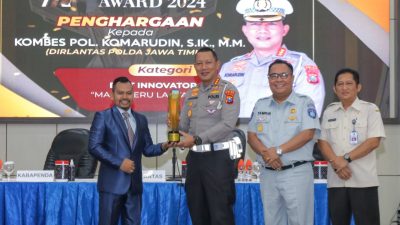 Dirlantas Polda Jatim Raih Penghargaan “Best Innovator” Level Asia: Sukses Tekan Angka Kecelakaan