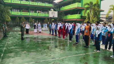 Wasbang Pada Masa Orientasi SMAN 76 Oleh Koramil 06/Cakung