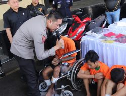 Polsek Kelapa Gading Ringkus Sindikat Curanmor Senjata Tajam
