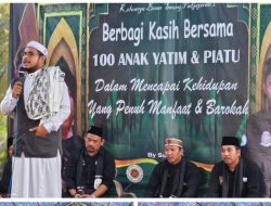 Indahnya Kebersamaan Keluarga Besar Saung Padjajaran II (KBSPII) Berbagi Kasih Kepada 100 Anak Yatim dan Piatu di Sepatan