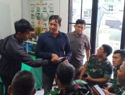Cegah Judi Online, Dan Unit Intel Kodim 0505/JT Cek HP Anggota
