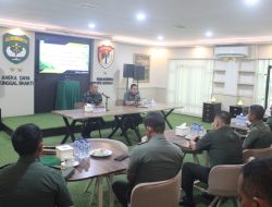 Korem 051/Wijayakarta Sambut Kunjungan Tim Audit Kinerja Itdam Jaya