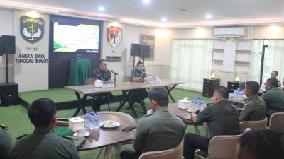 Korem 051/Wijayakarta Sambut Kunjungan Tim Audit Kinerja Itdam Jaya