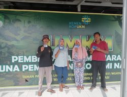 Sosialisasi Bank Mandiri ke UMKM di Lahan Urban Farming Korem 051/Wijayakarta