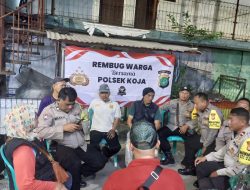 Program Sambang dan Rembug Warga Polsek Koja di Kelurahan Rawa Badak Utara