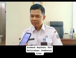 Lurah PLT Kelurahan Jembatan Lima Membenarkan Terkait Pengunduran Diri Ketua RW 05