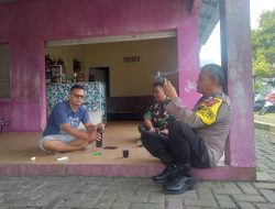 TNI POLRI Wilayah Hukum Cisarua Laksanakan Patroli Sambang Warga Binaan, Dalam Ciptakan Kondisi Wilayah Aman Kondusif