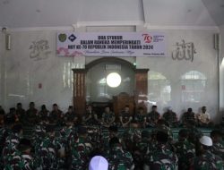 Kegiatan Doa Bersama, Jajaran Kodim 0621/Kab. Bogor di Masjid Al – Iklas di Pimpin Oleh Dandim 0621/Kab. Bogor Letkol Inf Anton Prasetyo, S.E., M.IP