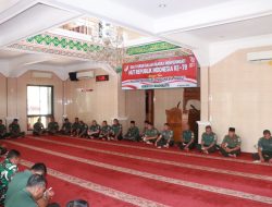 Korem 051/Wkt Gelar Doa Syukur Peringati HUT RI Ke-79