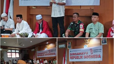 Sambut HUT RI ke-79, Kelurahan Kalianyar Gelar Pengajian Peningkatan Wawasan Keagamaan