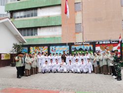 Koramil 02 Tambora Kodim 0503 Jakarta Barat, Mengikuti Upacara Bendera HUT RI ke 79 di RPTRA KALIJODO