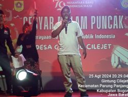 Pemdes Gintung Cilejet Mengelar Acara Malam Puncak HUT RI ke – 79 Tahun 2024