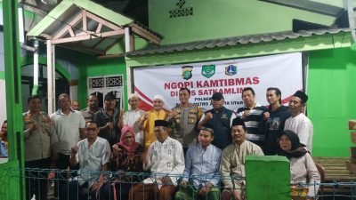 Polsek Koja Gelar Giat Ngopi Kamtibmas dalam Rangka Cooling System Operasi Mantab Praja 2024