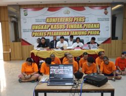 Operasi Sikat, Polres Pelabuhan Tanjung Priok, Ungkap 10 Kasus dan Tangkap 10 Tersangka