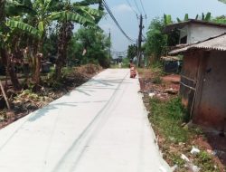 Apresiasi dari Warga Gintung Cilejet dan Warga Masyarakat Yang Melintas, Berterima Kasih Atas di Bangunnya Jalan Insfratruktur