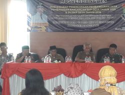 MusrenbangDes Ciangir, Fokus Insfratruktur Pembangunan di Tahun 2024-2025