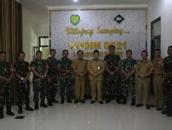 Kunjungan Pj Bupati Bogor Dr. Ir. Bachril Bakri M.App. Sc. di Makodim 0621/Kab. Bogor