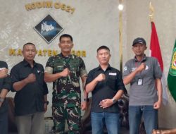 Dandim 0621 Kab Bogor Letkol Anton Prasetyo,S.E., M.I.P., Terima Audiensi Pengurus FWJI Korwil Bogor