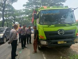 Tindak Tegas Truk Tambang Melanggar di Tangerang, 93 Diputar Balik, 21 Tilang dan Cek Urine 1 Positif Narkoba