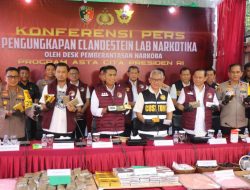 Polri Ungkap Laboratorium Narkoba Senilai Rp 1,5 Triliun di Bali