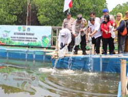 Polres Pelabuhan Tanjung Priok Ikut Launching Gugus Tugas Polri Ketahanan Pangan Dukung Asta Cita