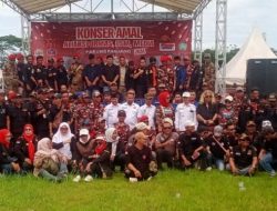 Camat Chairuka Hadiri Konser Amal, Yang di Gagas Aliansi Ormas, LSM dan Organisasi Kewartawanan Parungpanjang