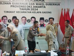 Kunker Kapolsek Kelapa Gading ke Kantor Kecamatan Kelapa Gading