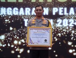 Polres Metro Tangerang Kota Terima Penghargaan Terbaik Kepatuhan Penyelenggara Pelayanan Publik se-Provinsi Banten dari Ombudsman RI