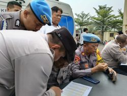 Sipropam Polres Pelabuhan Tanjung Priok, Lakukan Pemeriksaan Senjata Api Dinas Polri Kepada Personel