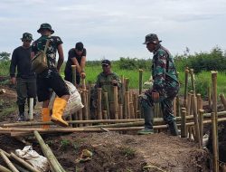 Korem 051/Wkt Bersama Masyarakat Bangun Irigasi Perairan untuk Lahan Jagung