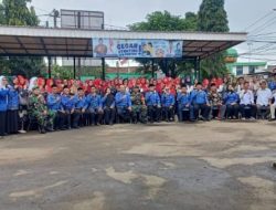 Danramil 0621-23/PP Kapten Inf Masrul, Hadiri Upacara Hari Bela Negara ke -76 Tingkat Kecamatan Parungpanjang