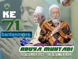 H. Tb Debih Setiawan S.pd,i Penasehat Fwji Jakarta Barat, Barakallahu Fii Umrik ke-71 Untuk Abuya KH. Muhtadi Al Bantani