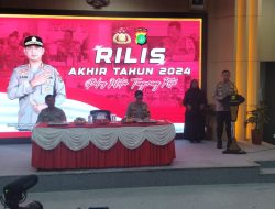 Wujudkan Pelayanan Optimal, Polres Metro Tangerang Kota Gelar Rilis Akhir Tahun 2024