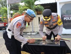 Kapolres Resmikan Pembangunan Renovasi Rutan Polres Pelabuhan Tanjung Priok