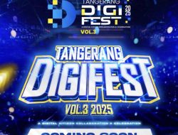 Bersiap! Tangerang Digifest Vol.3 Segera Hadir Kembali di Kota Tangerang