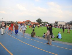 Alun-Alun Ciledug Kota Tangerang Mulai Ramai Dikunjungi Masyarakat